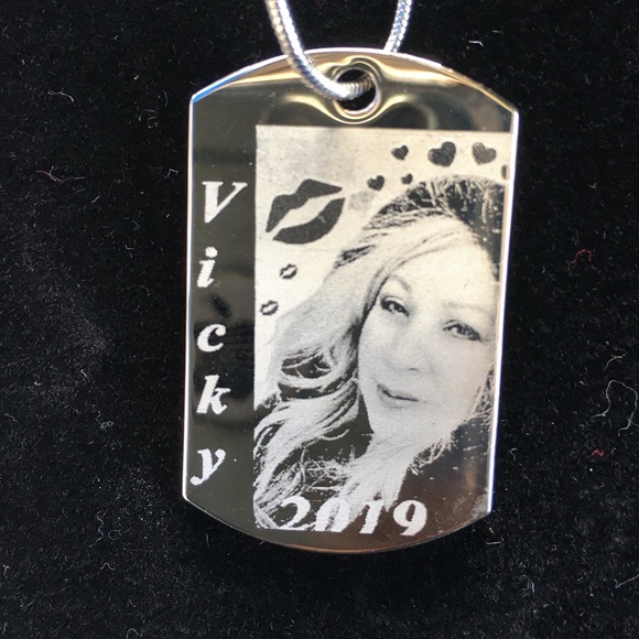 Personalized Engraved Pendant - Picture 6 of 8